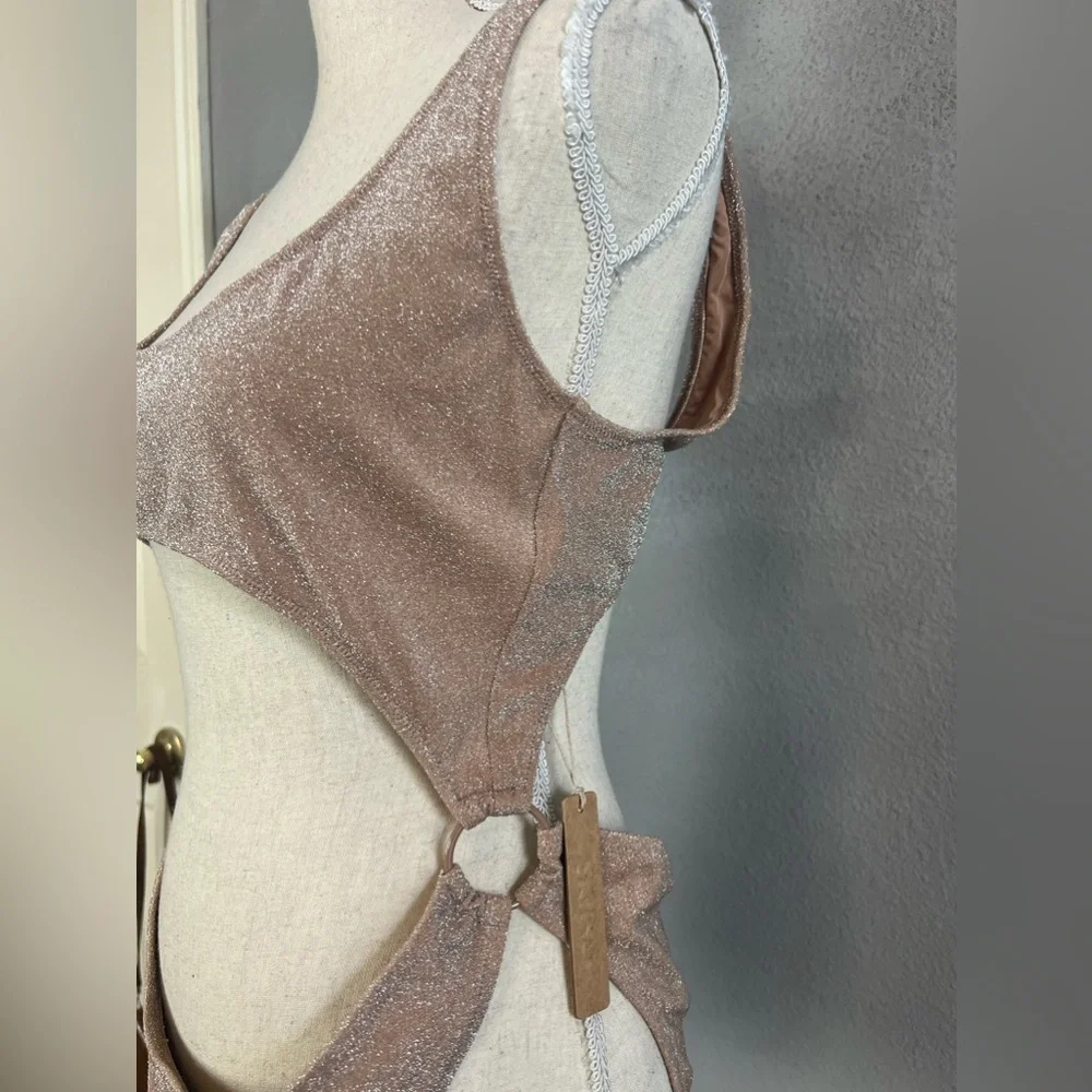 SKIMS Glitter Swim Monokini Sz. 2X
